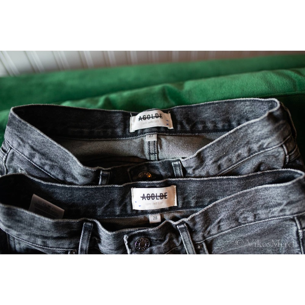 AGOLDE 90'S PINCH WAIST HIGH RISE STRAIGHT UNDERGROUND NEW - Picture 6 of 7